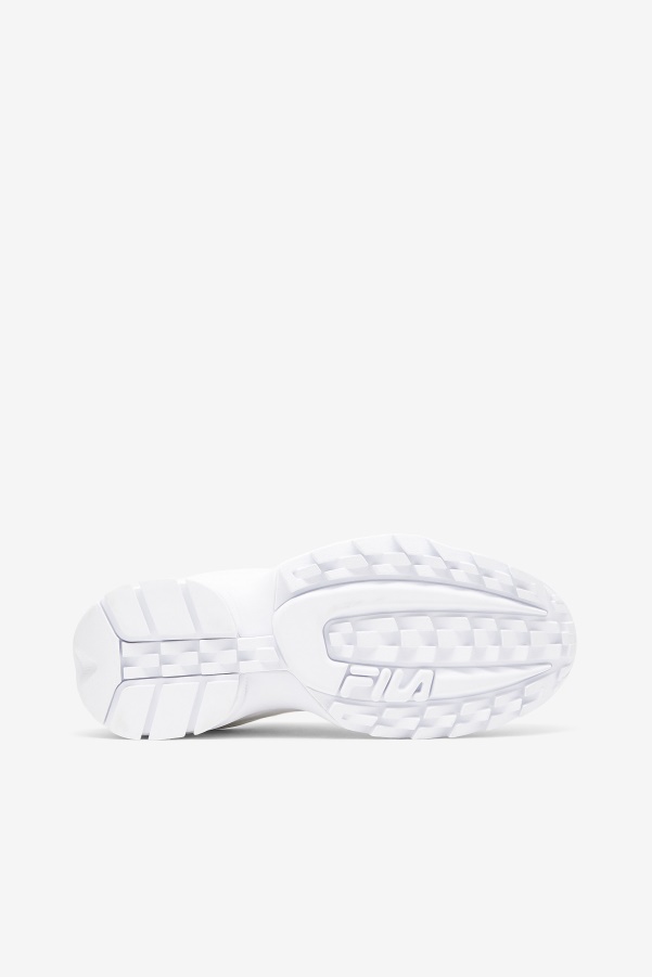 White Women's Disruptor Zero Fila