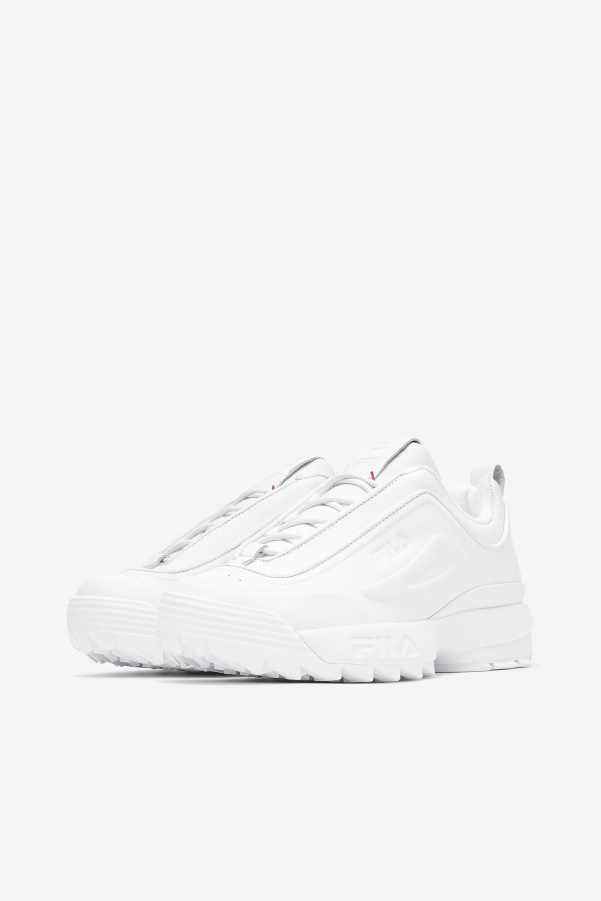 White Women's Disruptor Zero Fila