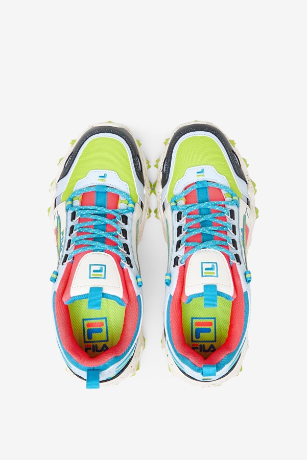 Women's Oakmont TR Fila Diva Pink/Silver/Lime Punch