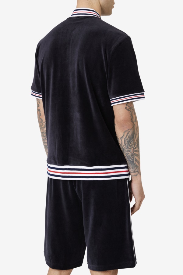 Estudio Velour Jacket Black/White Fila