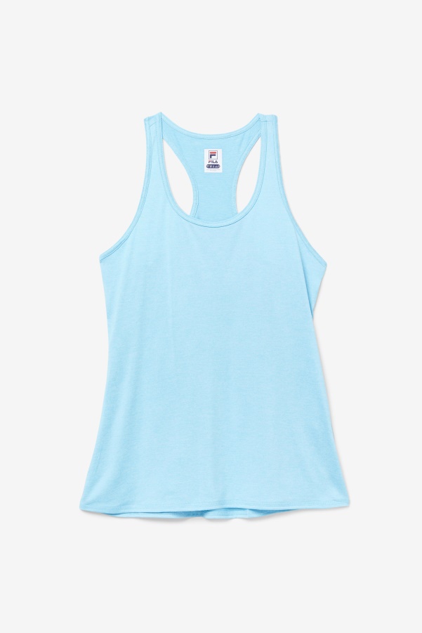 Fila Bluefish Heather Pickleball Racerback Tank