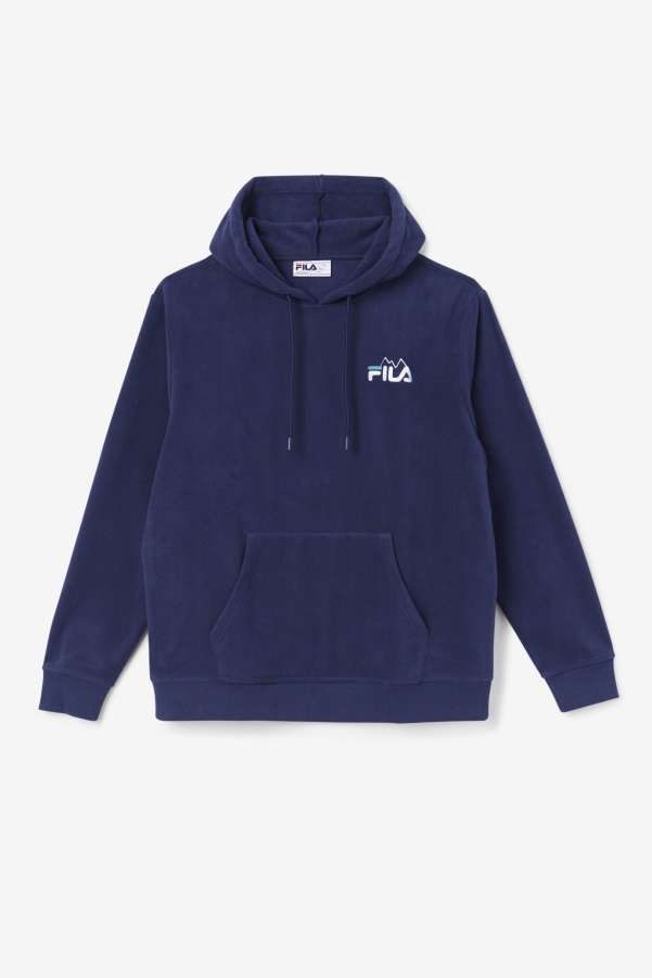 Dinn Hoodie Navy/White/Deep Lake Fila