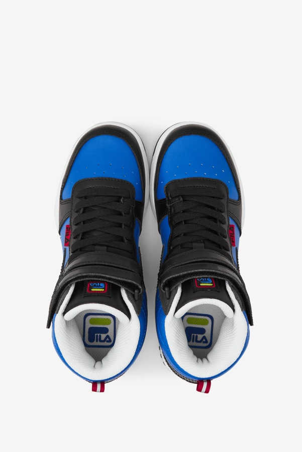 Black/Blue/Red Little Kids' F-14 Fila