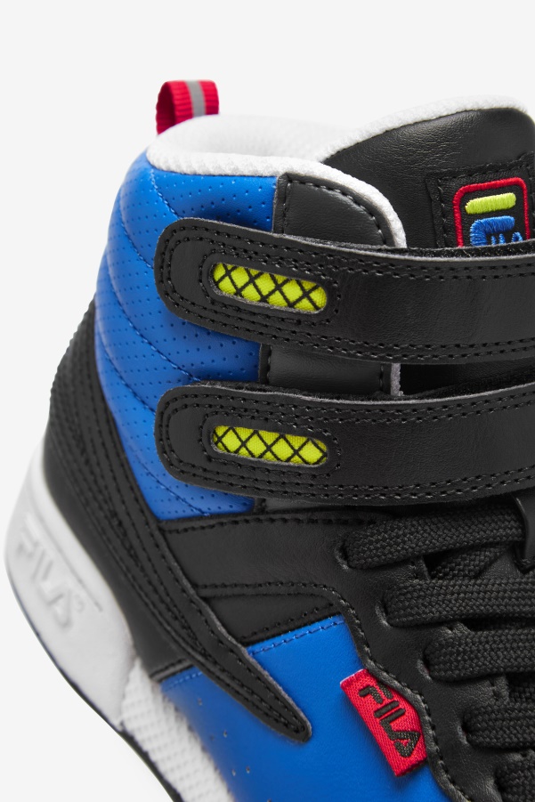 Black/Blue/Red Little Kids' F-14 Fila