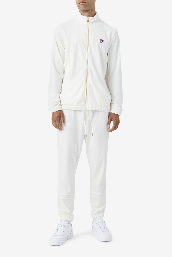 Ravid Velour Pant Egret Fila