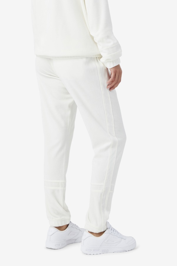 Ravid Velour Pant Egret Fila