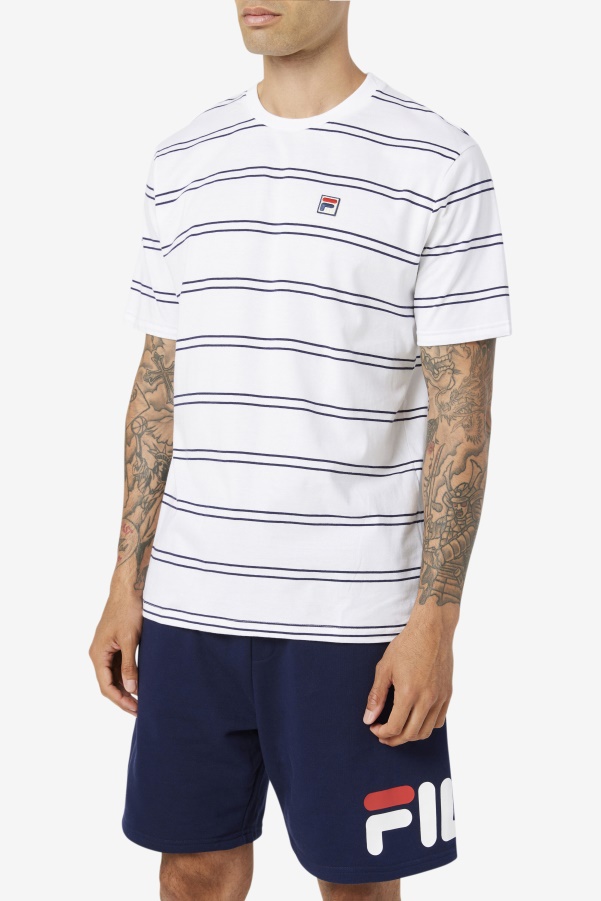 Felix Tee Fila White/Peacoat