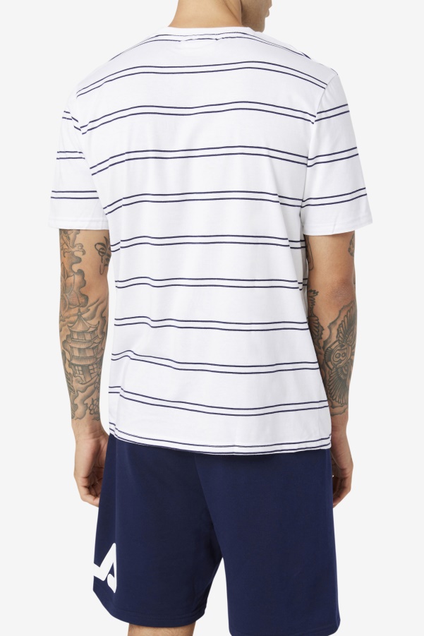 Felix Tee Fila White/Peacoat