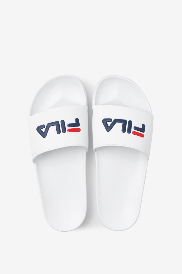 Men's drifter White/Navy/Red Fila