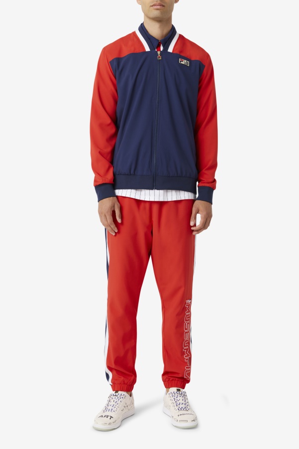FILA X The Museum Track Pant Fila Red/Peacoat/White