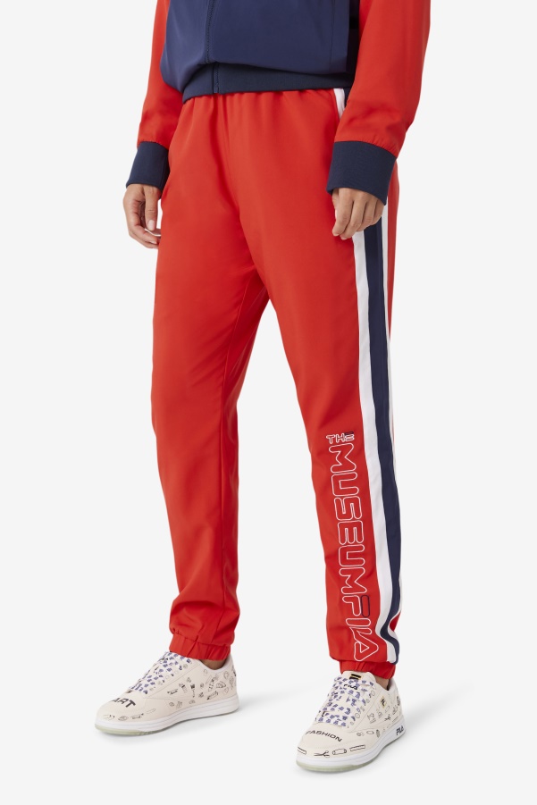 FILA X The Museum Track Pant Fila Red/Peacoat/White