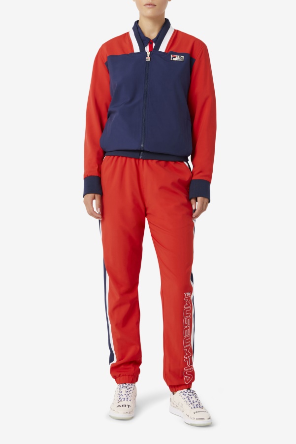 FILA X The Museum Track Pant Fila Red/Peacoat/White