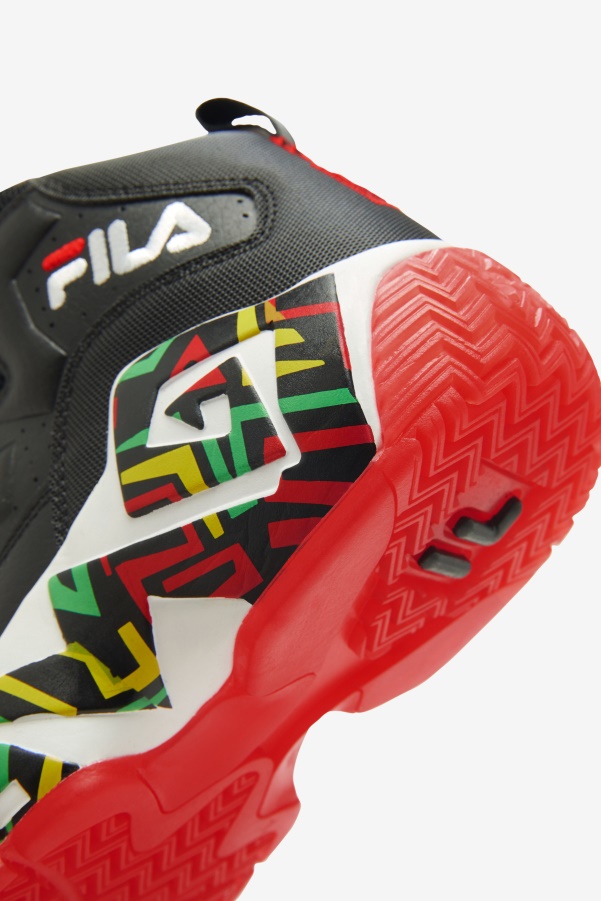 Fila Black/Jelly Bean/Lemon Little Kids' MB