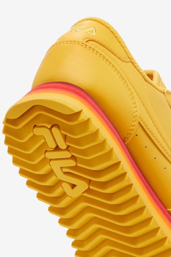 Fila Lemon/Rhubarb Women's Orbit Stripe