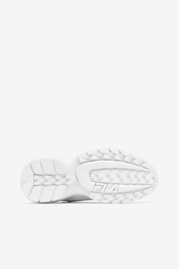 Fila White/Navy/Red Women's Disruptor 2 EXP Cubic