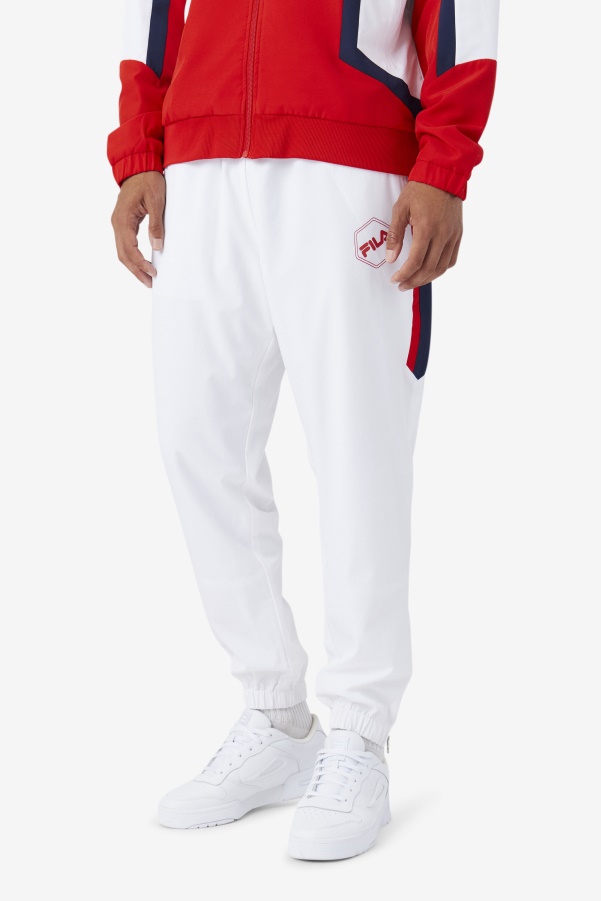Fila Sanz Windpant White/Navy/Red