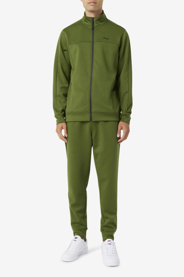 Chive/Black Gonal Zip Jacket Fila