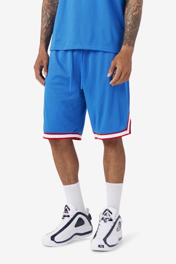 Ovi Basketball Short Blue/White/Red/Gold Fila