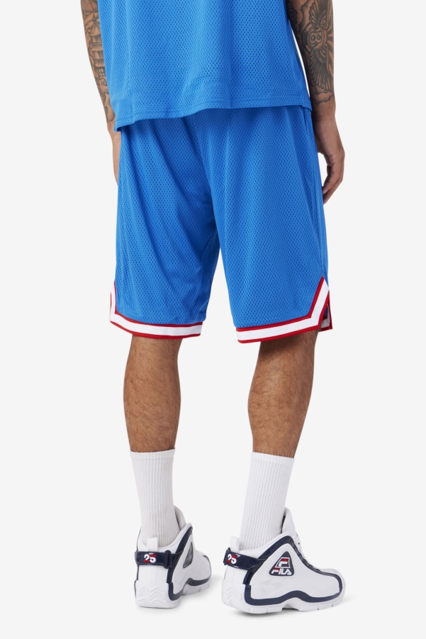 Ovi Basketball Short Blue/White/Red/Gold Fila