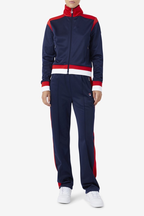 Sandy Track Jacket Fila Navy/Red/White