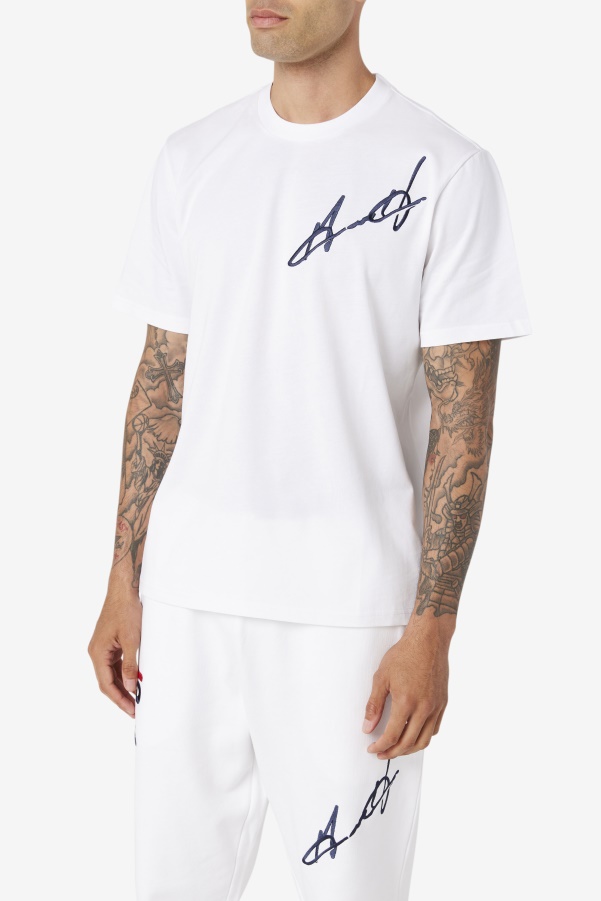 White Grant Hill Cormac Tee Fila