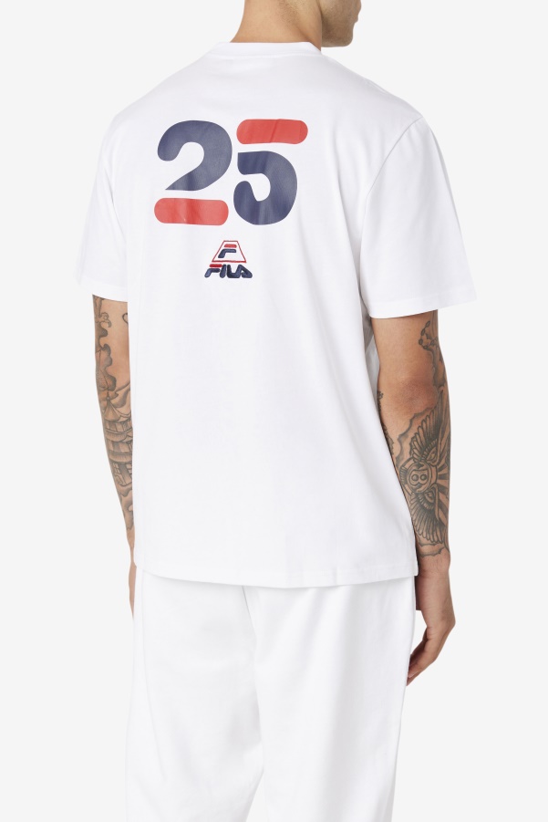 White Grant Hill Cormac Tee Fila