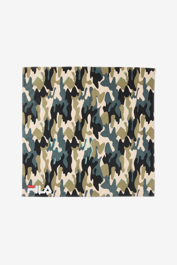 Camouflage Bandana Green Camo Multi Fila