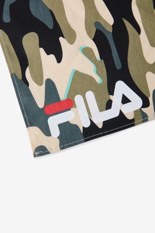 Camouflage Bandana Green Camo Multi Fila