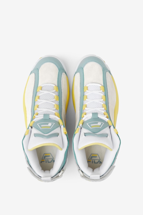 Men's Grant Hill 2 White/Egret/Gray Mist Fila