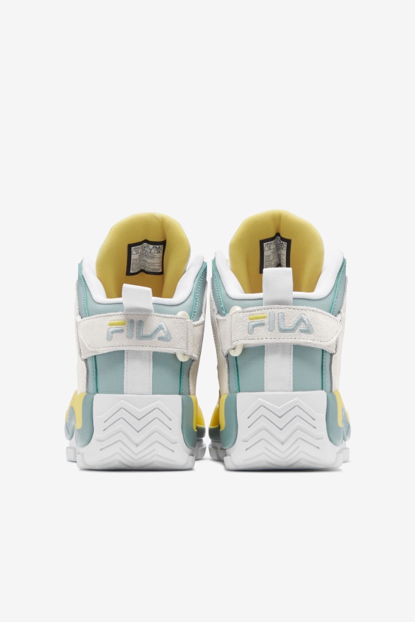 Men's Grant Hill 2 White/Egret/Gray Mist Fila