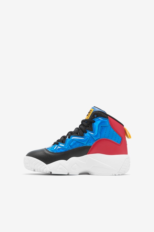 Black/Red/Gold Fila Little Kids' Mb Night Walk