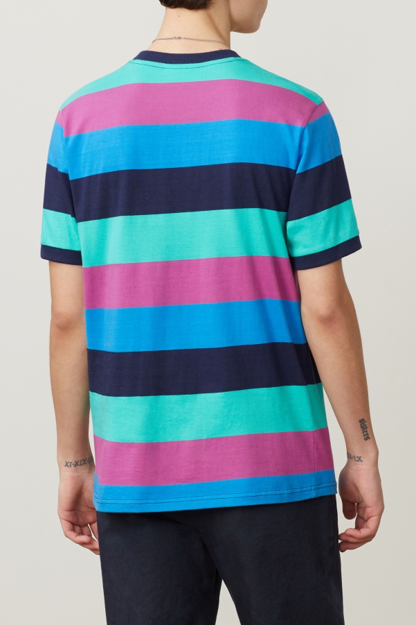 jabez tee Navy/Parasailing/Freesia Fila