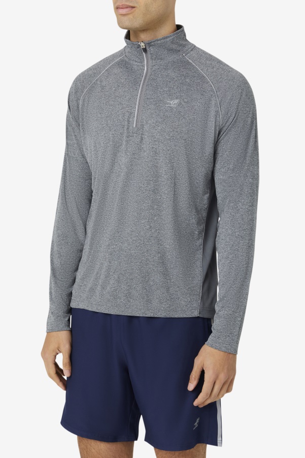 Fila Pickleball 1/4 Zip Heather