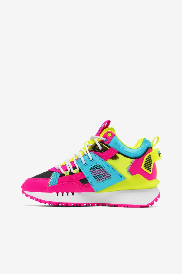 Women's Spectra Fila Pink Glo/Yellow/Black