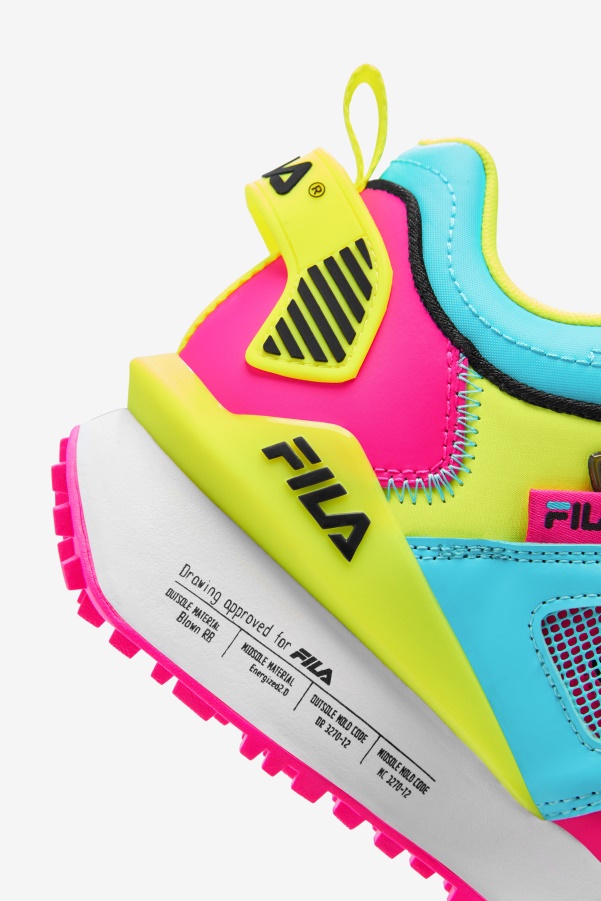 Women's Spectra Fila Pink Glo/Yellow/Black