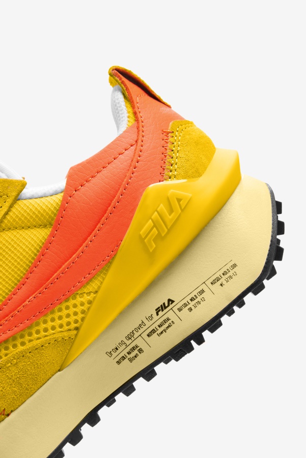 Big Kids' Renno N-Generation Lemon/Red Orange/Yellow Fila
