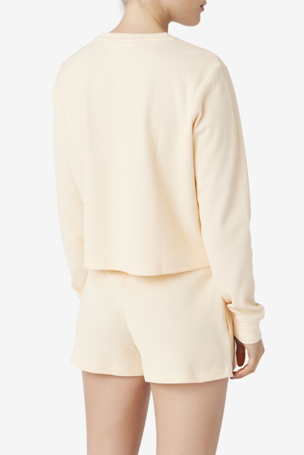 Fila Lina Long Sleeve Shirt Tender Peach