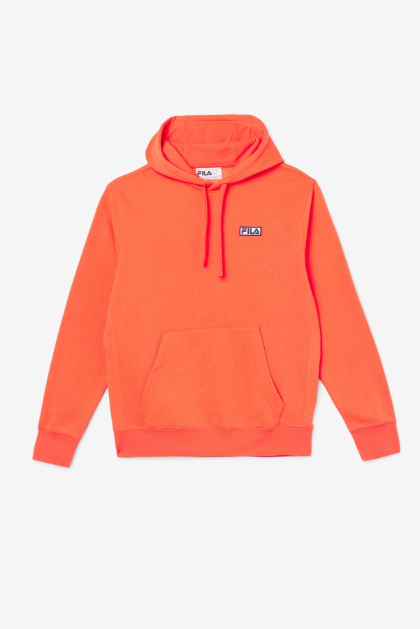 Fiery Coral Fila Algot Hoodie