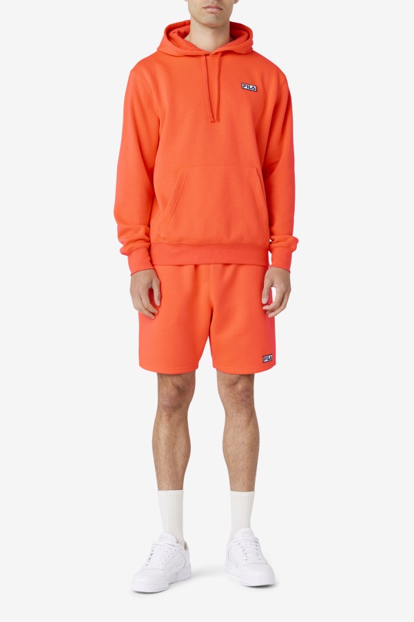 Fiery Coral Fila Algot Hoodie