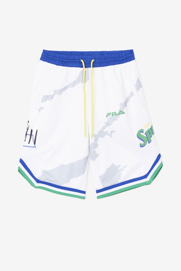 White/Blue/Jelly Bean/Golden Grant Hill x Sprite Short Fila