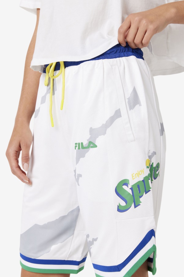 White/Blue/Jelly Bean/Golden Grant Hill x Sprite Short Fila
