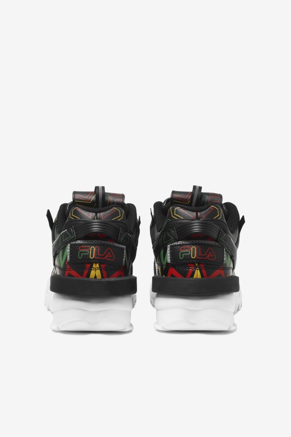 Fila Black/Jelly Bean/Lemon Women's Disruptor 2 Exp