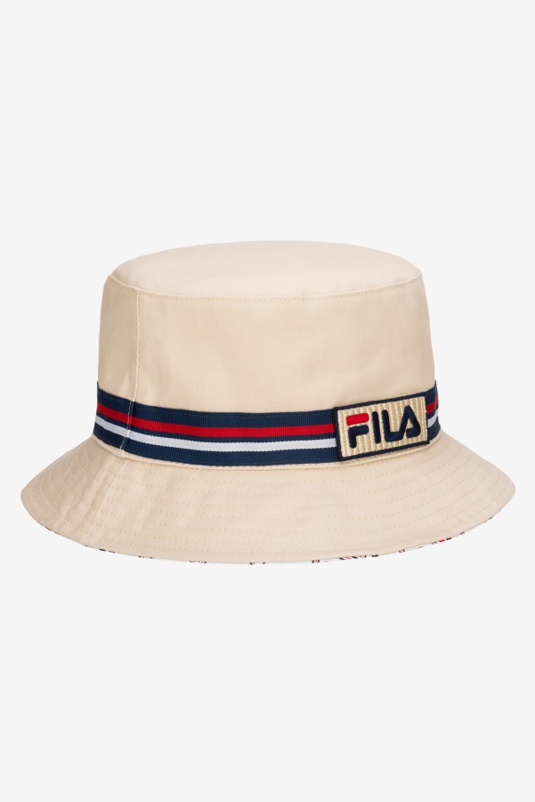 Gardenia reversible bucket hat Fila