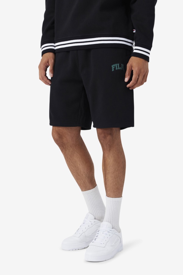 Logan Short Fila Black/Blue Spruce