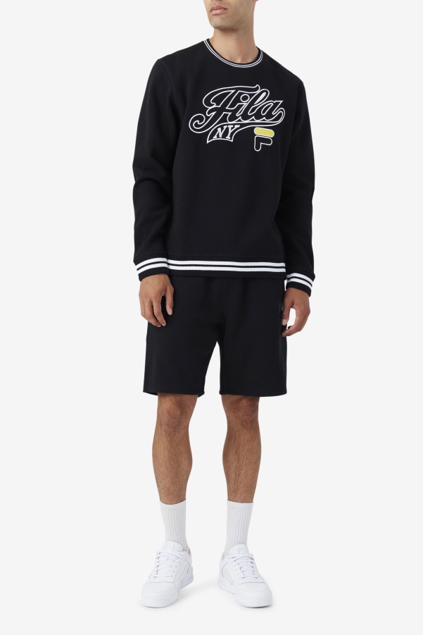 Logan Short Fila Black/Blue Spruce