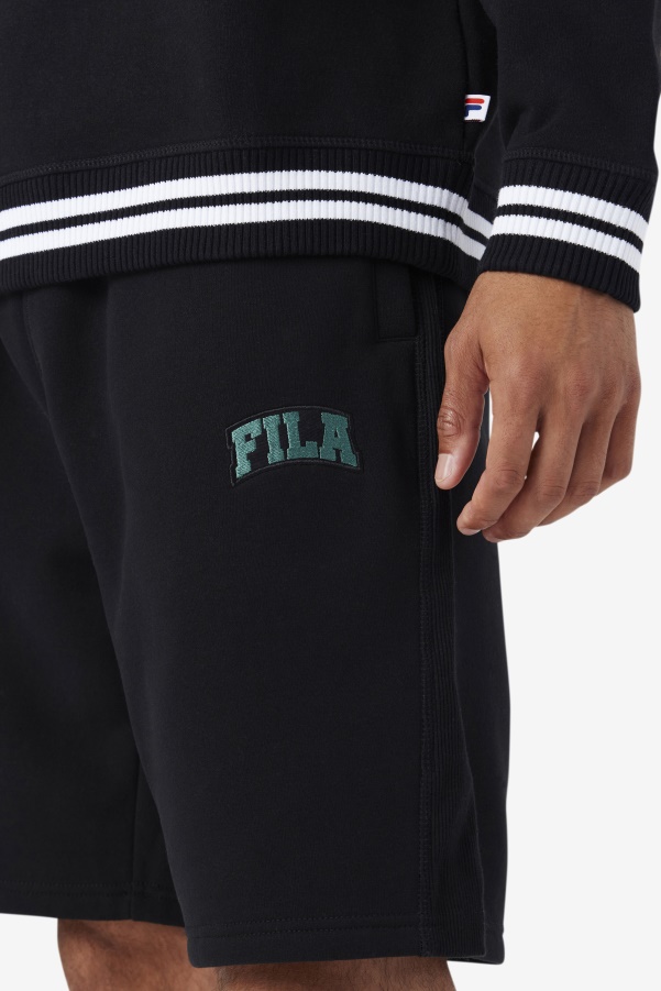 Logan Short Fila Black/Blue Spruce