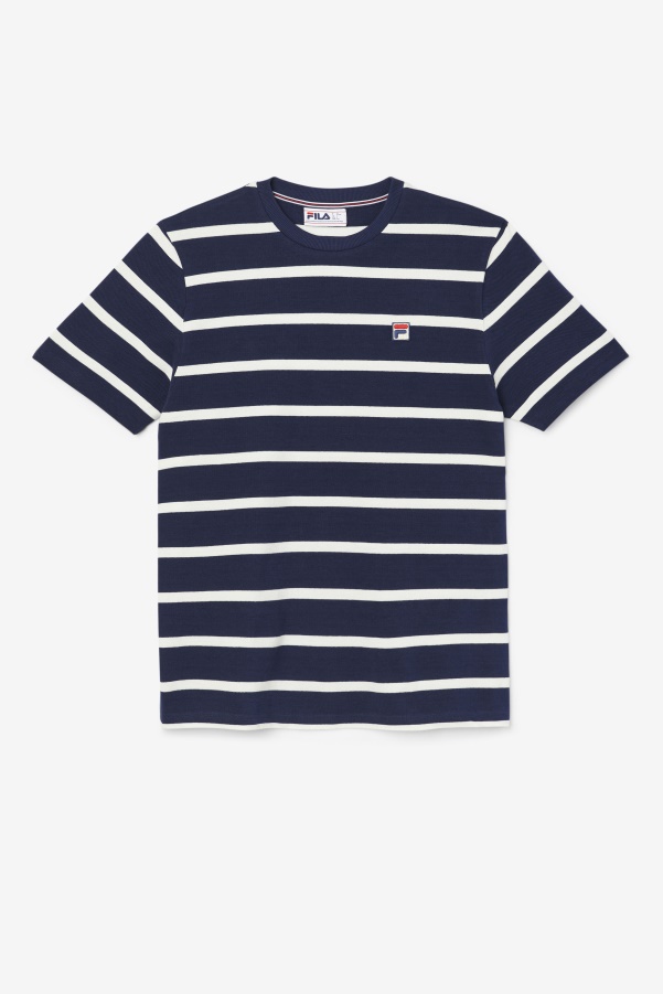 Navy/Marshmallow Deny Crew Fila