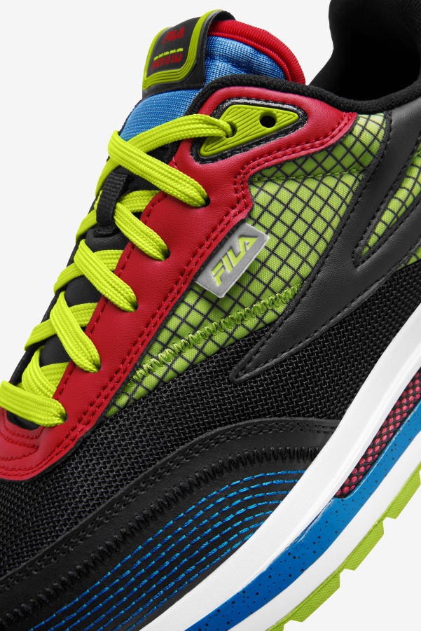 Men's Renno Fila Black/Blue/Red