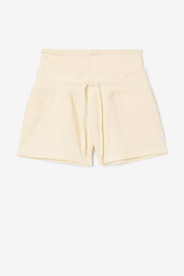 Fila Lina Double Waistband Short Tender Peach