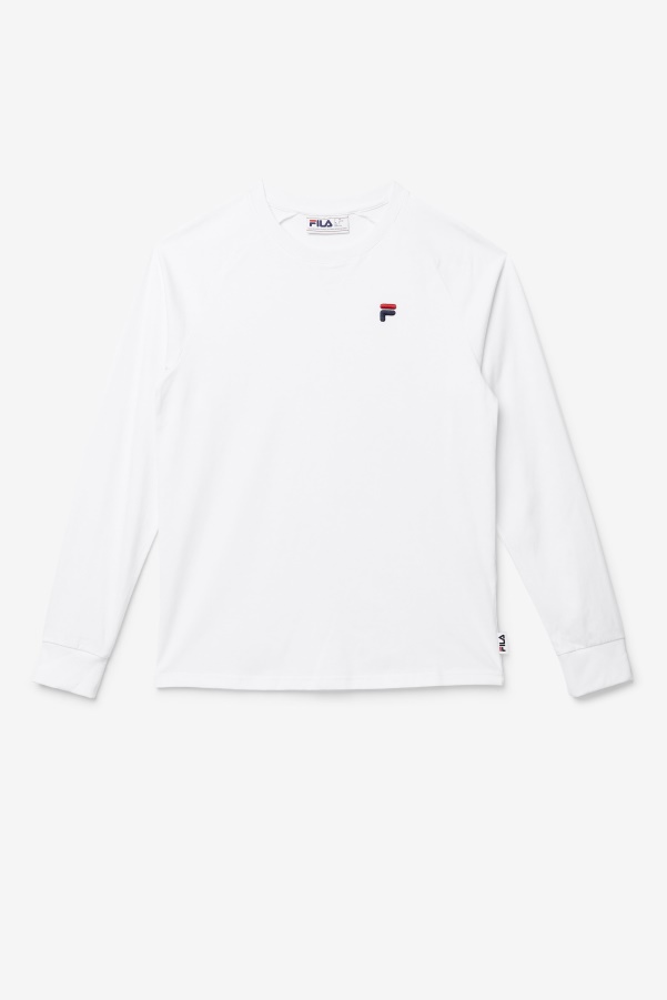 White Flynn Long Sleeve Tee Fila